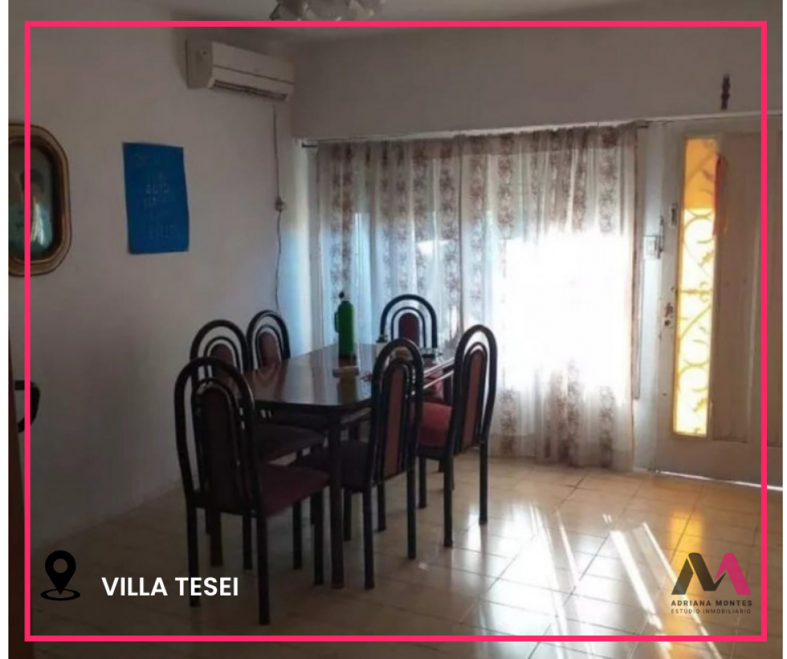CASA DE 4 AMBIENTES EN VENTA EN VILLA TESEI