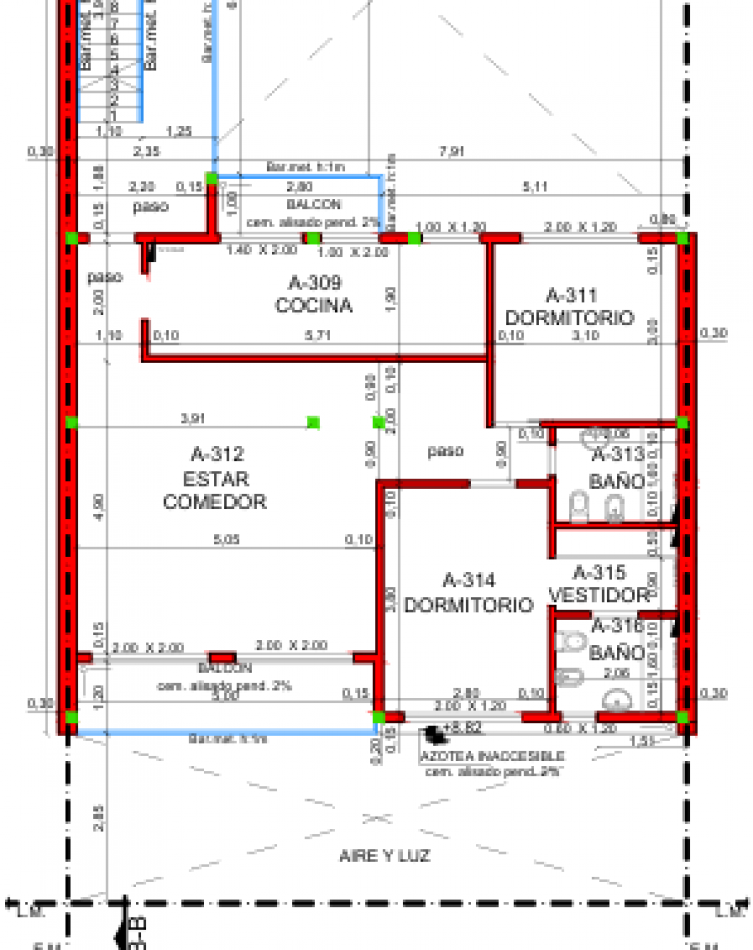 VENTA DE POZO DEPARTAMENTO DE 4 AMBIENTES EN SAN JUSTO