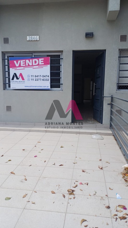 VENTA Departamento  2 ambientes  planta baja en SAN JUSTO