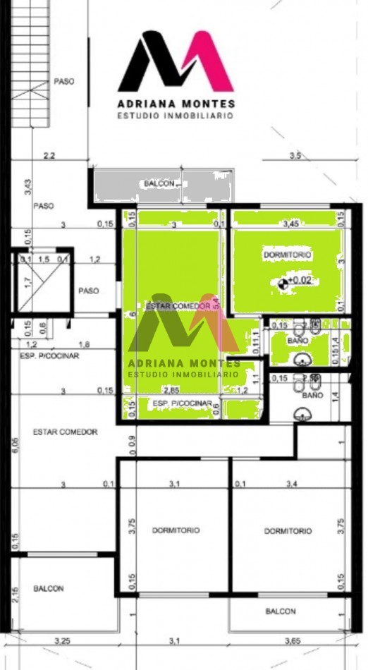 VENTA DE DEPARTAMENTO DE 2 AMBIENTES a ESTRENAR EN SAN JUSTO