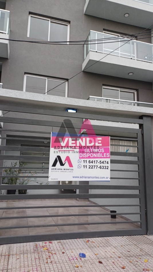 VENTA DE DEPARTAMENTO DE 2 AMBIENTES a ESTRENAR EN SAN JUSTO
